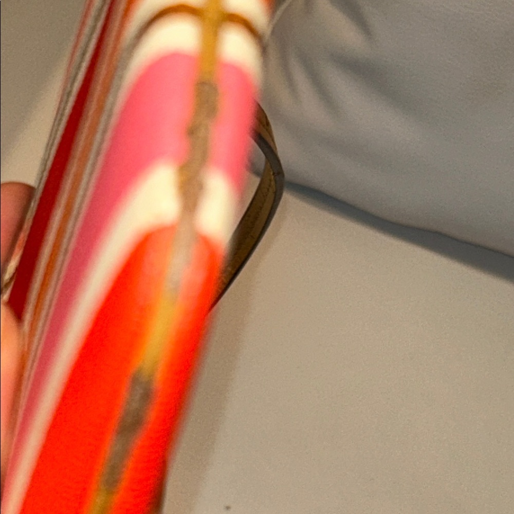 REHAB-Coach Multicolor Striped Wristlet - Picture 5 of 7